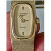 Image 2 : 28.VINTAGE LONGINES LADIES QUARTZ WATCH Made in 1970s, gold plated case and bracelet.