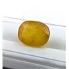 Image 2 : 13.77 ct Certified Yellow Sapphire gemstone ($20,655 Appraisal)