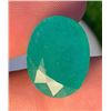 Image 2 : 7.14 ct Certified Zambia Emerald gemstone ($10,710 Appraisal)