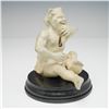 Image 2 : Martin Brothers Stoneware Figurine, Imp Musician - The Triangle Player