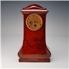 Image 3 : Royal Doulton Kingsware Mantel Clock, The Alchemist