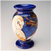 Image 2 : Moorcroft Pottery Miniature Vase, Night Owl by Kerry Goodwin