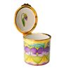 Image 1 : Moorcroft Floral Enamel Box with Original Box