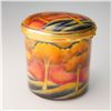 Image 2 : Moorcroft Porcelain Jewelry Box, Golden Trees