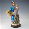 Image 2 : Vyse Chelsea Pottery Figurine, Flower Vendor