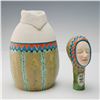 Image 4 : David Burnham Smith Unique Ceramic Bottle, Snow Maiden