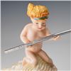 Image 4 : Royal Doulton Prototype Figurine, Cherub on Shell