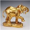 Image 2 : Boehm Gilded Porcelain Figurine, African Elephant