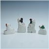 Image 2 : 4pc Staffordshire Miniature Figural Groups
