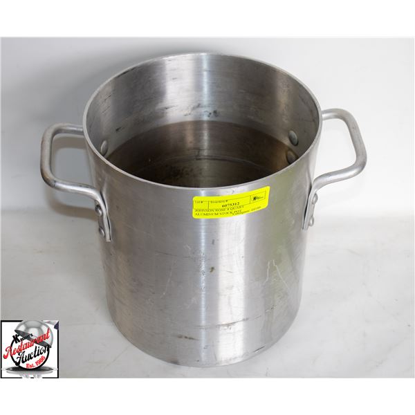 JOHNSON ROSE 8 QUART ALUMINUM STOCK POT