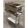 Image 2 : COOK-RITE 2 BURNER POT STOVE W/ EQUIPMENT STAND