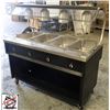 Image 2 : QUEST 4 WELL BUFFET STEAM TABLE W/ SNEEZE GUARD