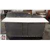 Image 1 : BANK SEIZURE: BEVERAGE AIR 60" PREP TABLE