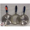 Image 1 : BANK SEIZURE: 3 THERMALLOY 10' ALUMINUM PANS