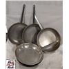 Image 1 : BANK SEIZURE: 5 12" ALUMINUM FRYING PANS
