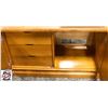 Image 2 : BANK SEIZURE: 51" X 23" X 31" WOOD STORAGE HUTCH