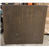 Image 2 : 6 36" X 36" WOOD TABLE TOPS W/ 7 METAL BASES