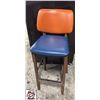 Image 1 : 38 BAR HEIGHT FAUX LEATHER CHAIRS
