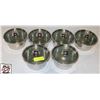 Image 1 : 6 S/S HOT POTS W/ 7" LIDS
