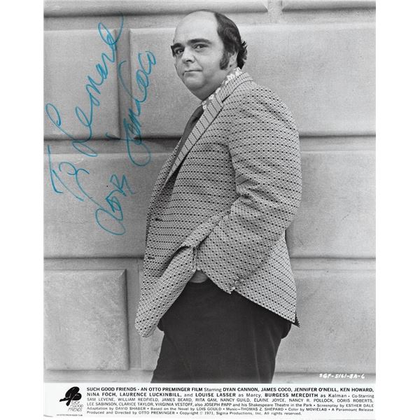 Such Good Friends James Coco signed movie photo