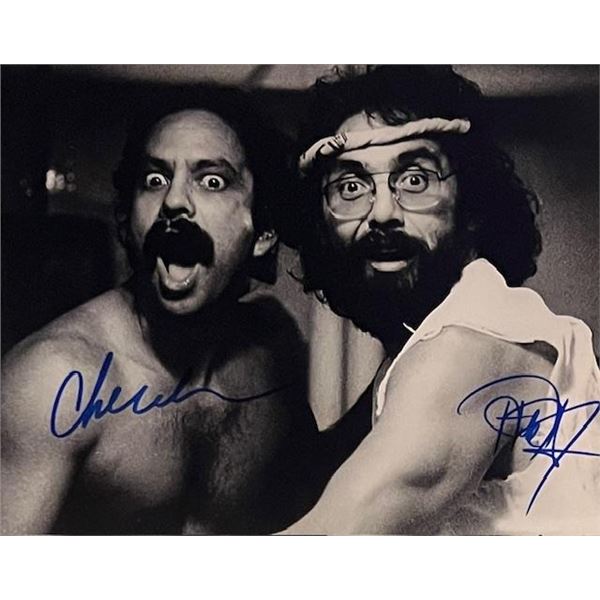 Cheech And Chong Signed Photo