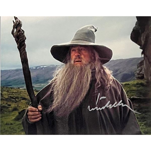 Lord Of The Rings Ian McKellen Signed Photo