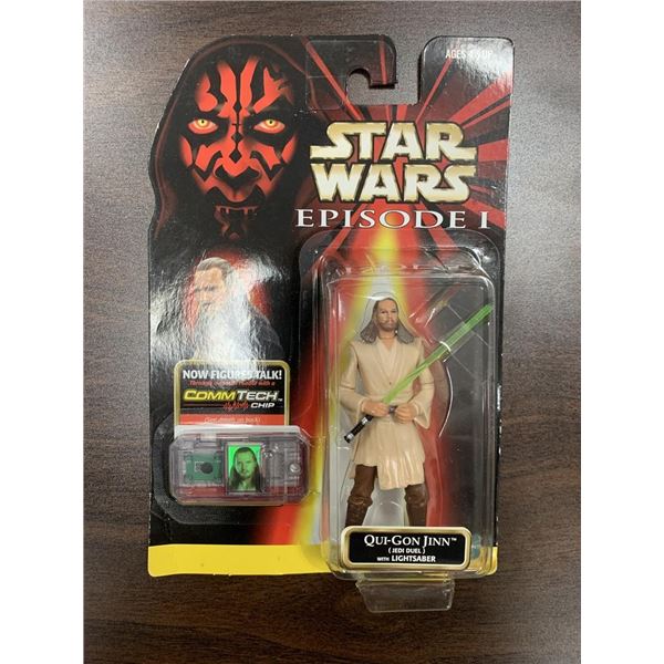 Star Wars unsigned Qui-Gon Jinn action figure
