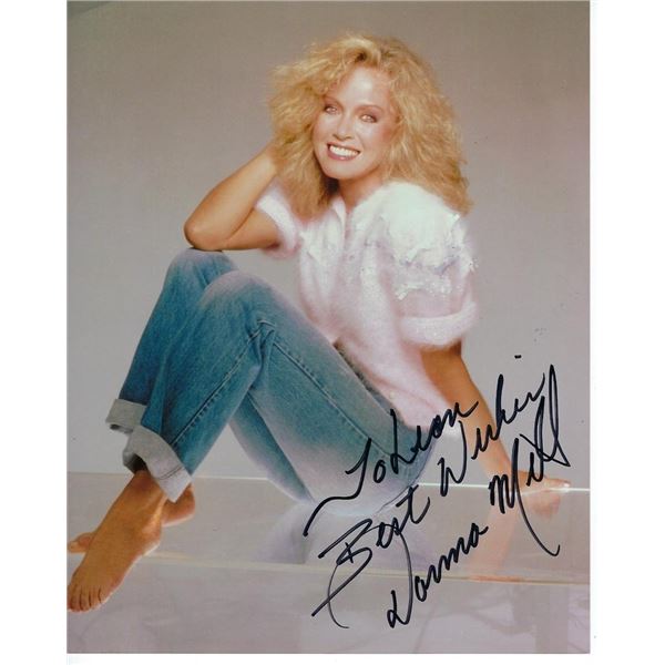 Knots Landing Donna Mills signed photo