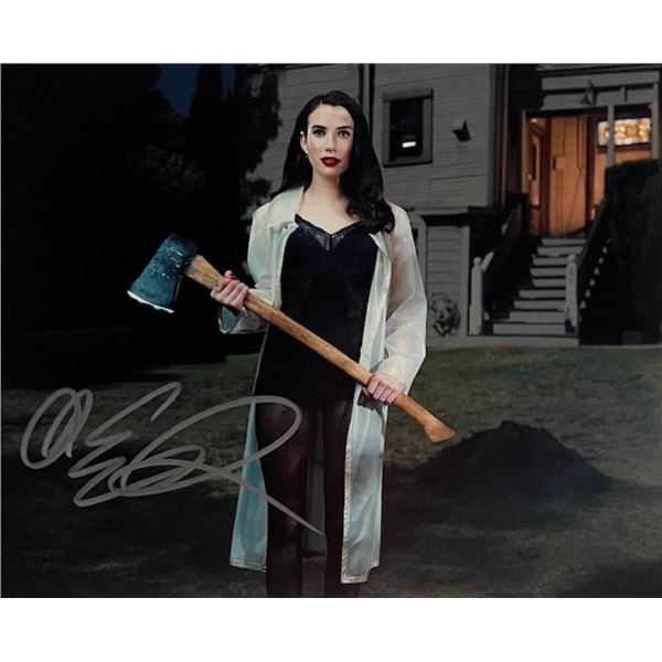 American Horror Story Emma Roberts Signed Photo