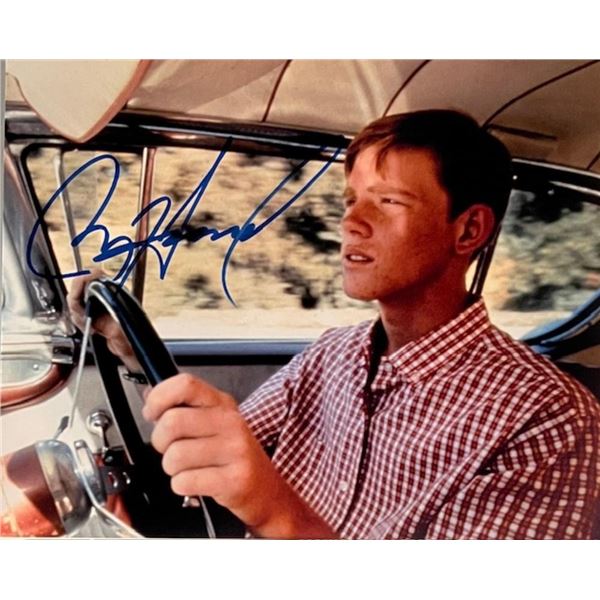 American Graffiti Ron Howard Signed Photo