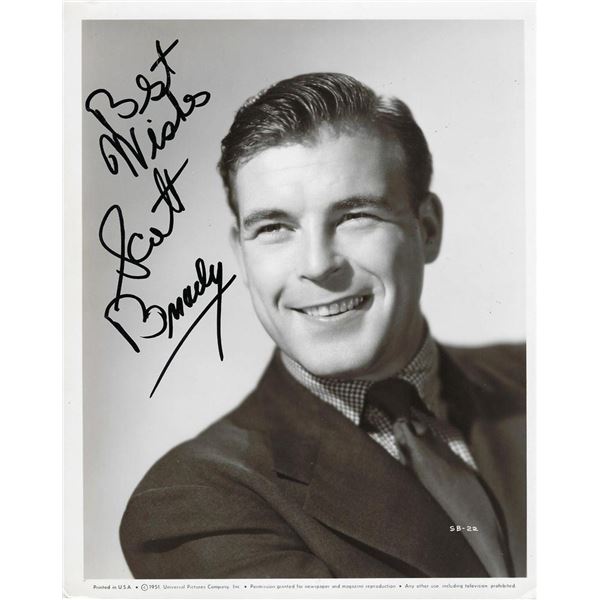 Shotgun Slade Scott Brady signed photo