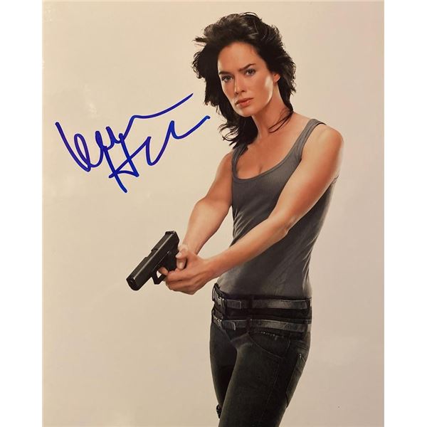 The Purge Lena Headey signed photo