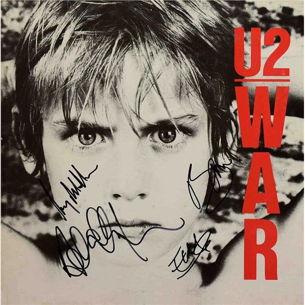 U2 signed War album