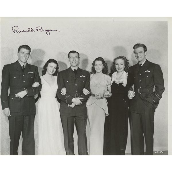 Ronald Reagan signed movie photo. GFA Authenticated