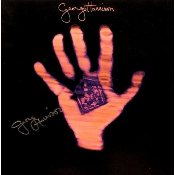 George Harrison signed "Living In The Material World" album