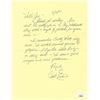 Image 1 : Brooklyn Dodgers Legend Carl Erskine signed letter- JSA