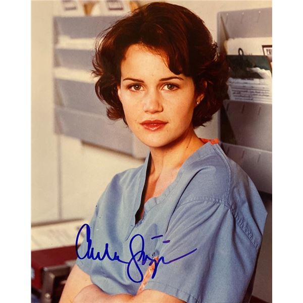 Spin City Carla Gugino_x000d_ signed photo