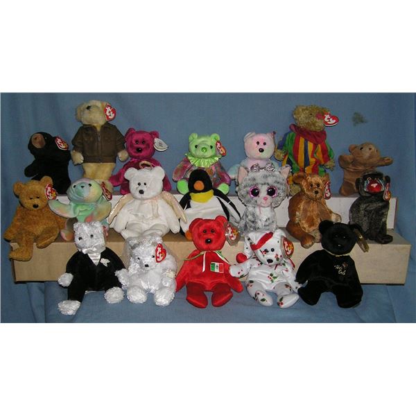 Large collection of vintage Beanie babies