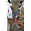 Image 1 : Vintage snow ski display piece with pole