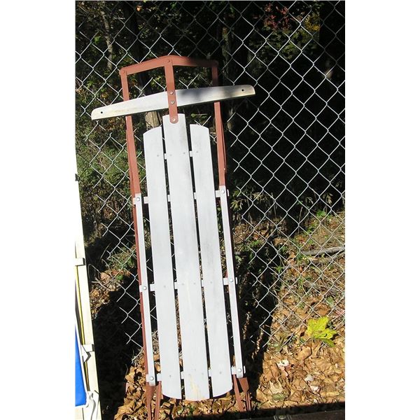 Vintage wood sled