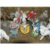Image 3 : Christmas nativity manger includes 20 piece figure set