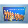 Image 1 : Chesterfield cigarettes another all star 11 football  retro style advertising sign