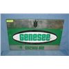 Image 1 : Genesee Cream Ale original advertising sign
