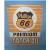 Image 1 : Phillips 66 Premium Motor Oil  retro style advertising sign