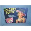 Image 1 : Folgers Coffee  retro style advertising sign
