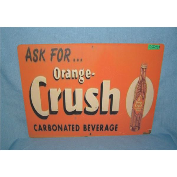 Ask for Orange Crush  retro style advertising sign