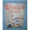 Image 1 : Wing Cigarettes a hit  retro style advertising sign