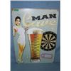 Image 1 : Man Cave  retro style advertising sign