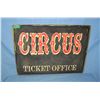 Image 1 : Circus ticket office  retro style advertising sign