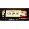 Image 2 : Vintage camel cigarettes casino smooth character double sided box sign winsdon cigarettes an reverse